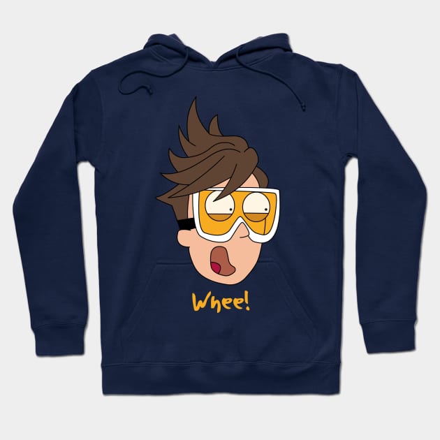 Tracer overwatch Hoodie by ahmedelsiddig